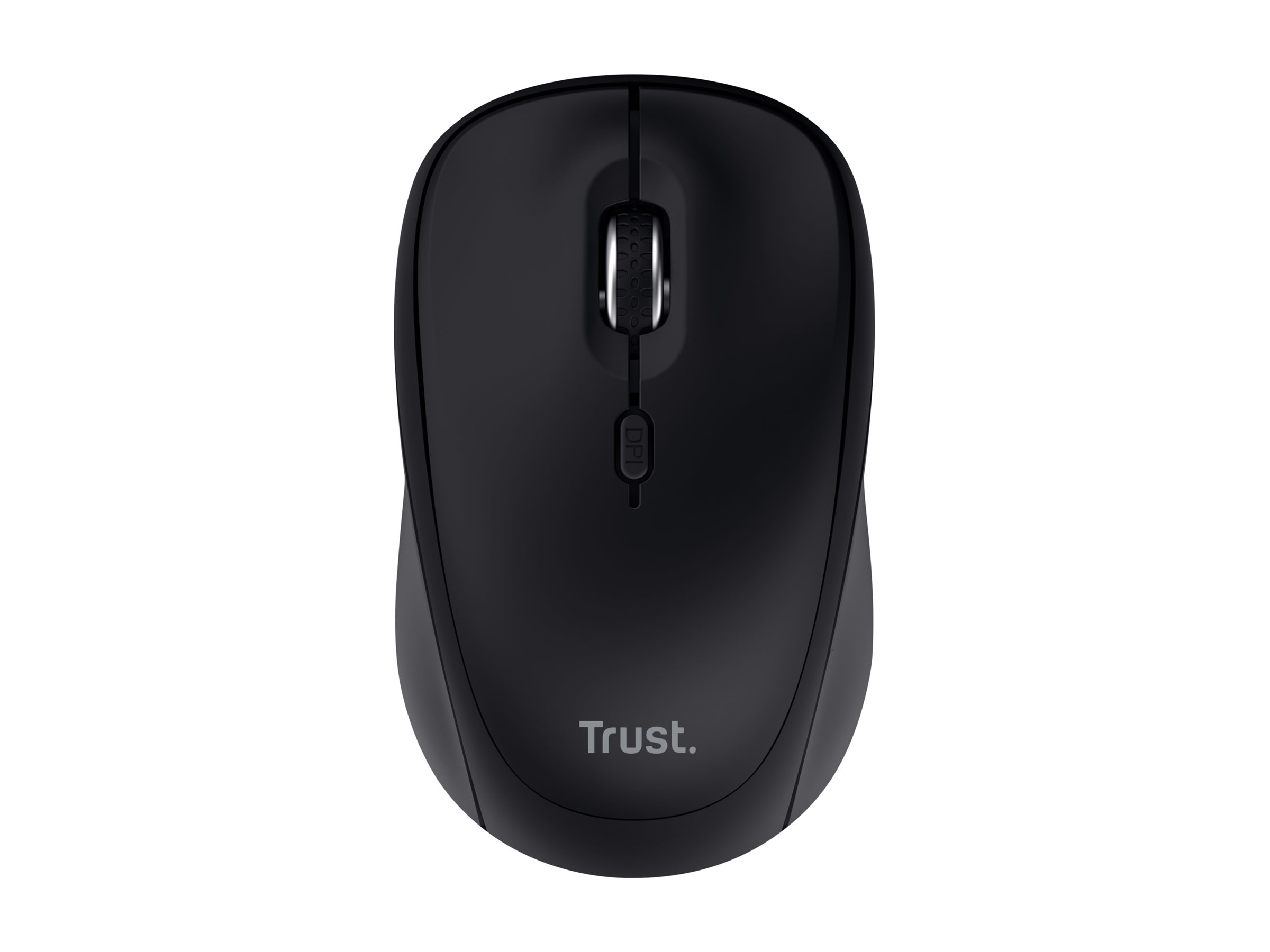 Trust YVI+ Kabellose Multi-Device Maus Bluetooth 5.0 2.4 GHz Schwarz