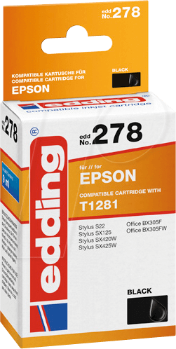 EDDING TINTE ERS.EPSON T1281 (18-278)