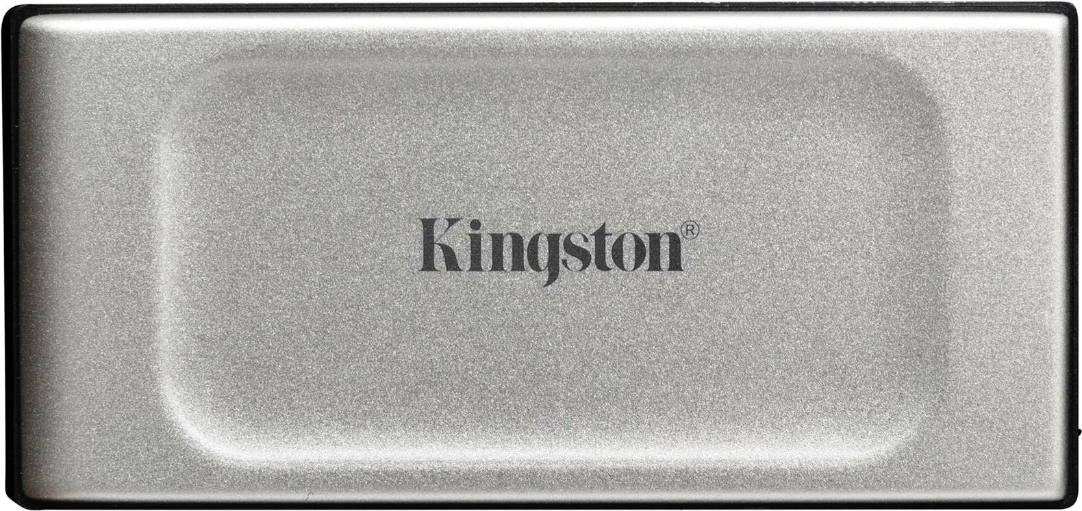 Kingston XS2000 Externe SSD 2 TB USB 3.2 Gen 2x2 Silber