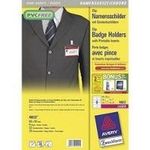 Avery Clip badge Durchsichtig (4822)