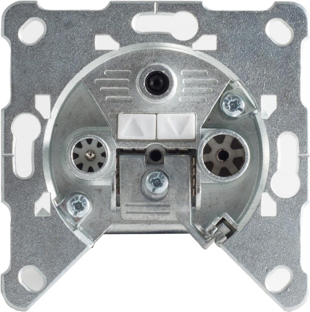 shiverpeaks ®-BASIC-S--Antennensteckdose, SAT+BK mit Klemmtechnik, 10 dB (BS15-93002)