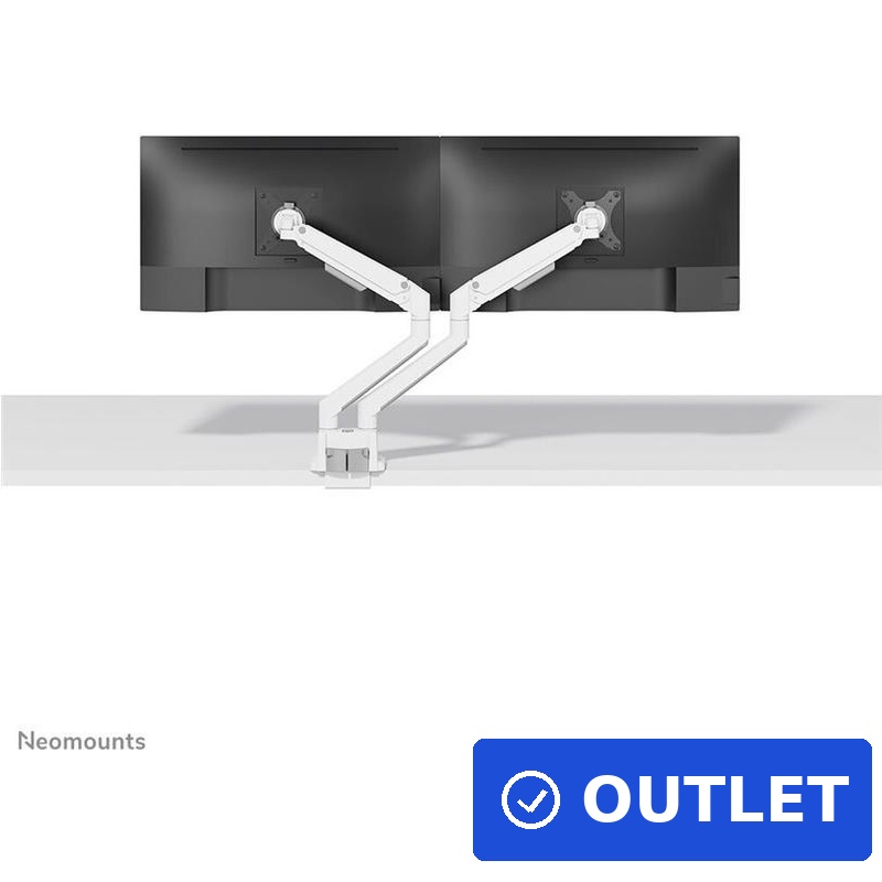 Neomounts DS70-250WH2 Monitor-Tischhalterung 43,2 cm (17) - 81,3 cm (32) Weiß Neigbar, Schwenkbar, Rotierbar, Höhenverstellbar (B-Ware)