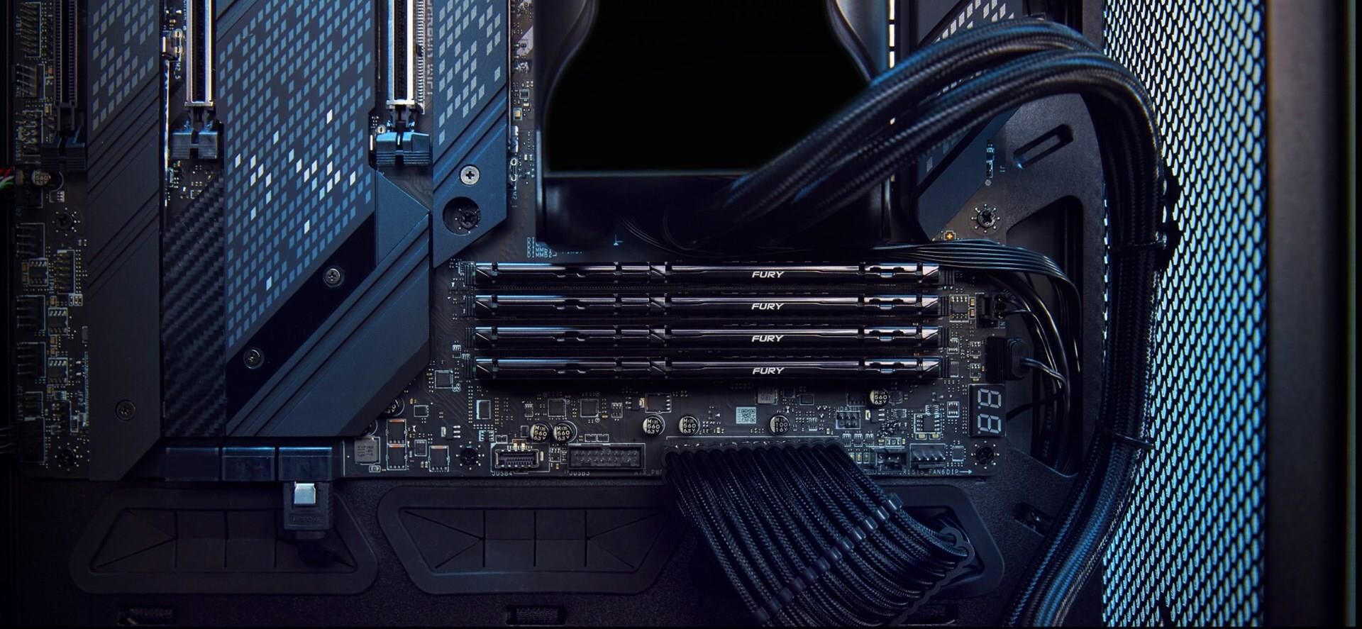 Kingston FURY Beast 16 GB RAM DDR5 5200 MHz CL40 DIMM Kit 2x 8 GB Schwarz