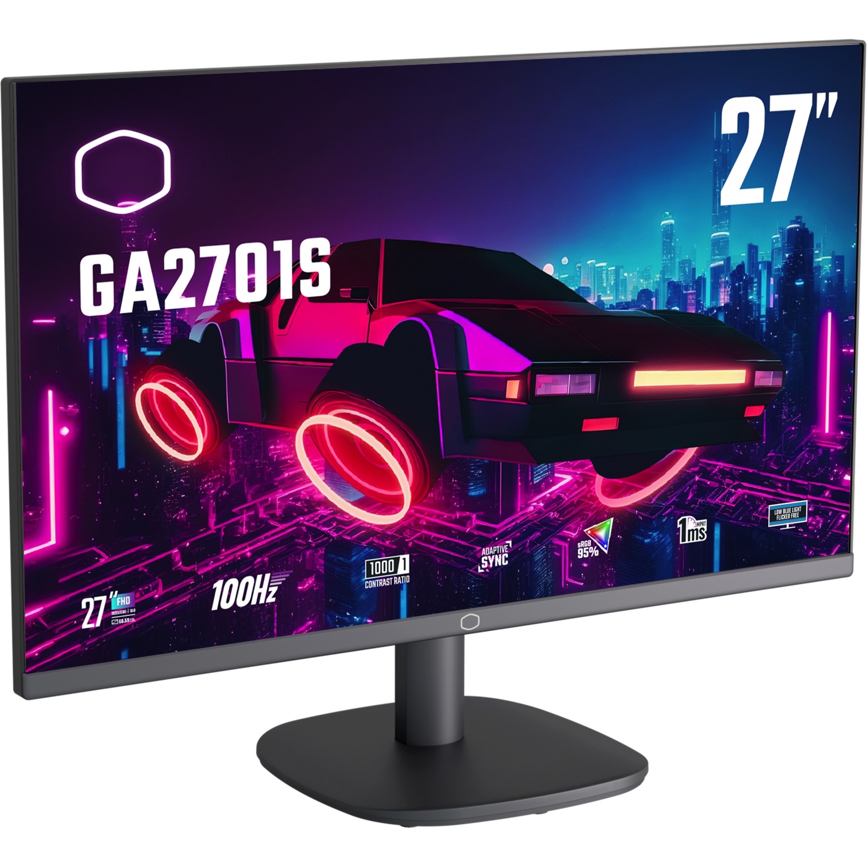 CoolerMaster 68,6cm (27") GA2701S 16:09 VGA+HDMI+Jack+Head [Energieklasse E] (CMI-GA2701S-EK)