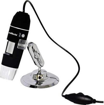 Reflecta DigiMicroscope USB 200 Mikroskop Farbe 2 MP USB 2.0 AVI  - Onlineshop JACOB Elektronik