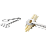 APS Spargelzange TIDLOS, Länge: 245 mm aus Edelstahl, hochglanzpoliert, - 1 Stück (75844)