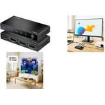 HDMI splitter, 1x2-Port, 4K/60 Hz, HDCP,EDID, HDR, CEC, downscaler (HD0066)