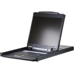 ATEN 8-Port 19" LCD KVM Switch with Italian Keyboard (CL1308N-IT)