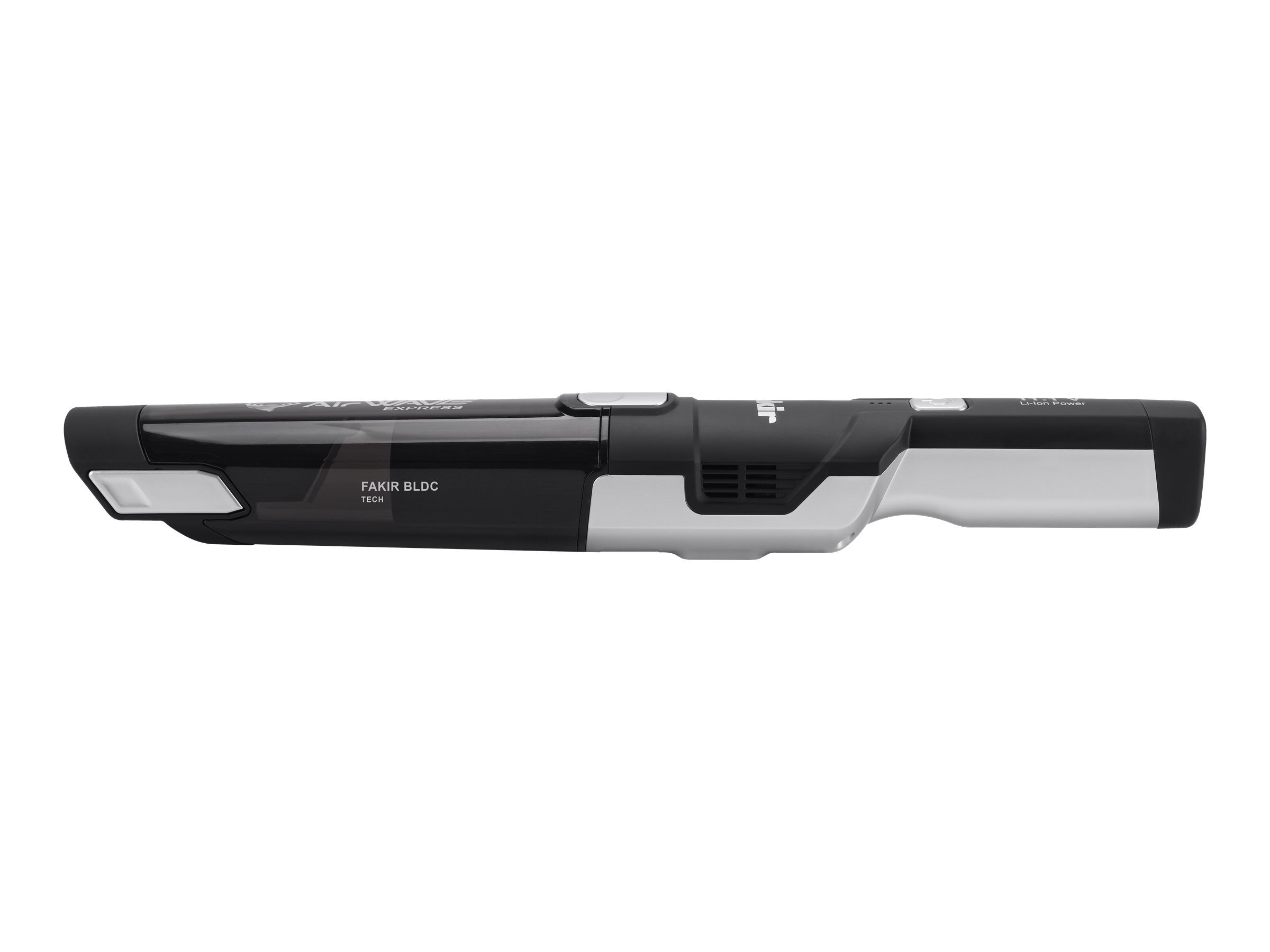 Fakir Premium AS 1110 LT Air Wave Express - Akku-Handstaubsauger - 120 W - Schwarz/Silber