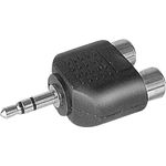 Cinchadapter 3,5 mm Stereo Klinkest./2x Cinch Bu. (720140)