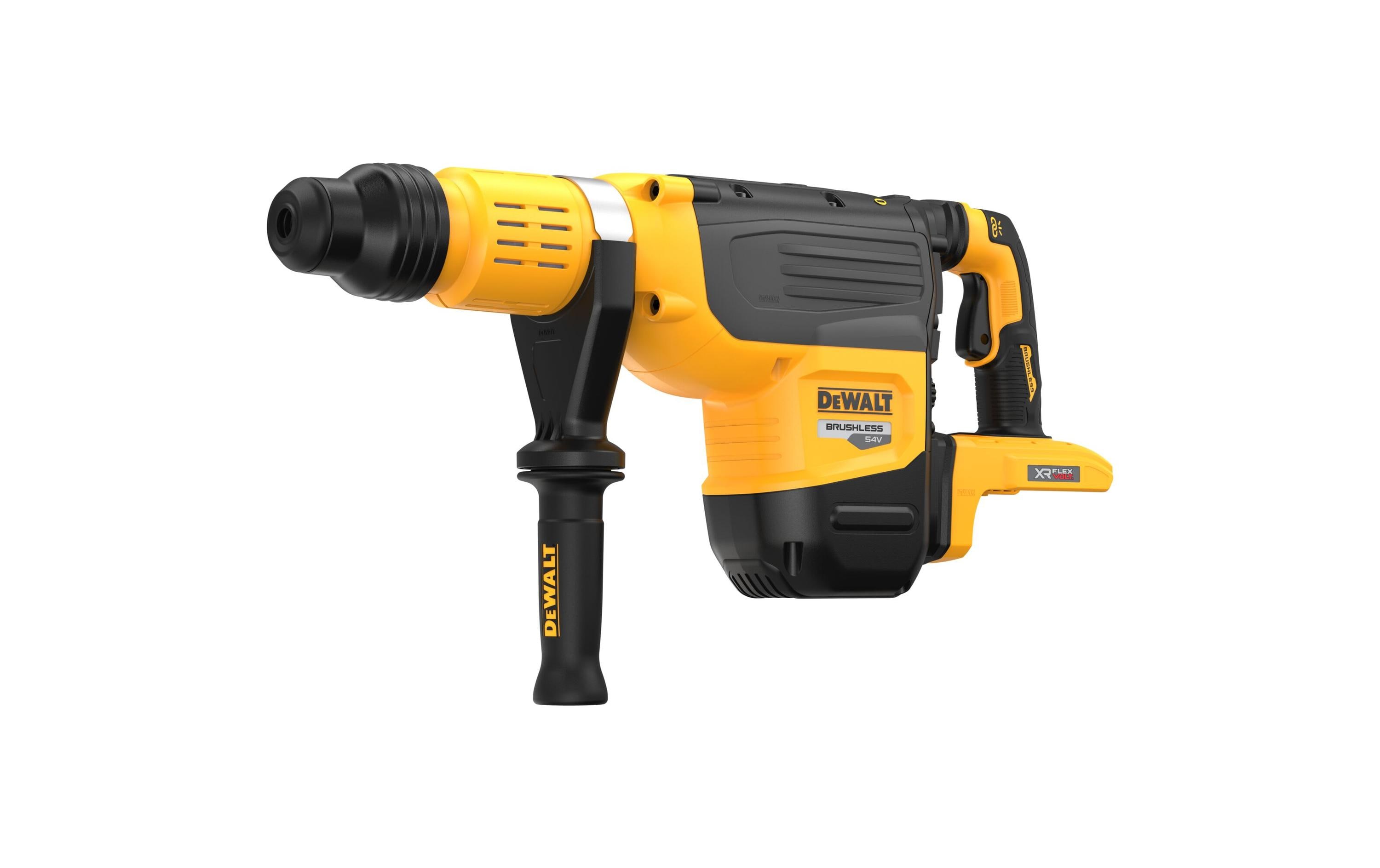 DeWalt XR Flexvolt Bohrhammer 54 V SDS-max 19,4 J Bürstenlos Schwarz, Gelb