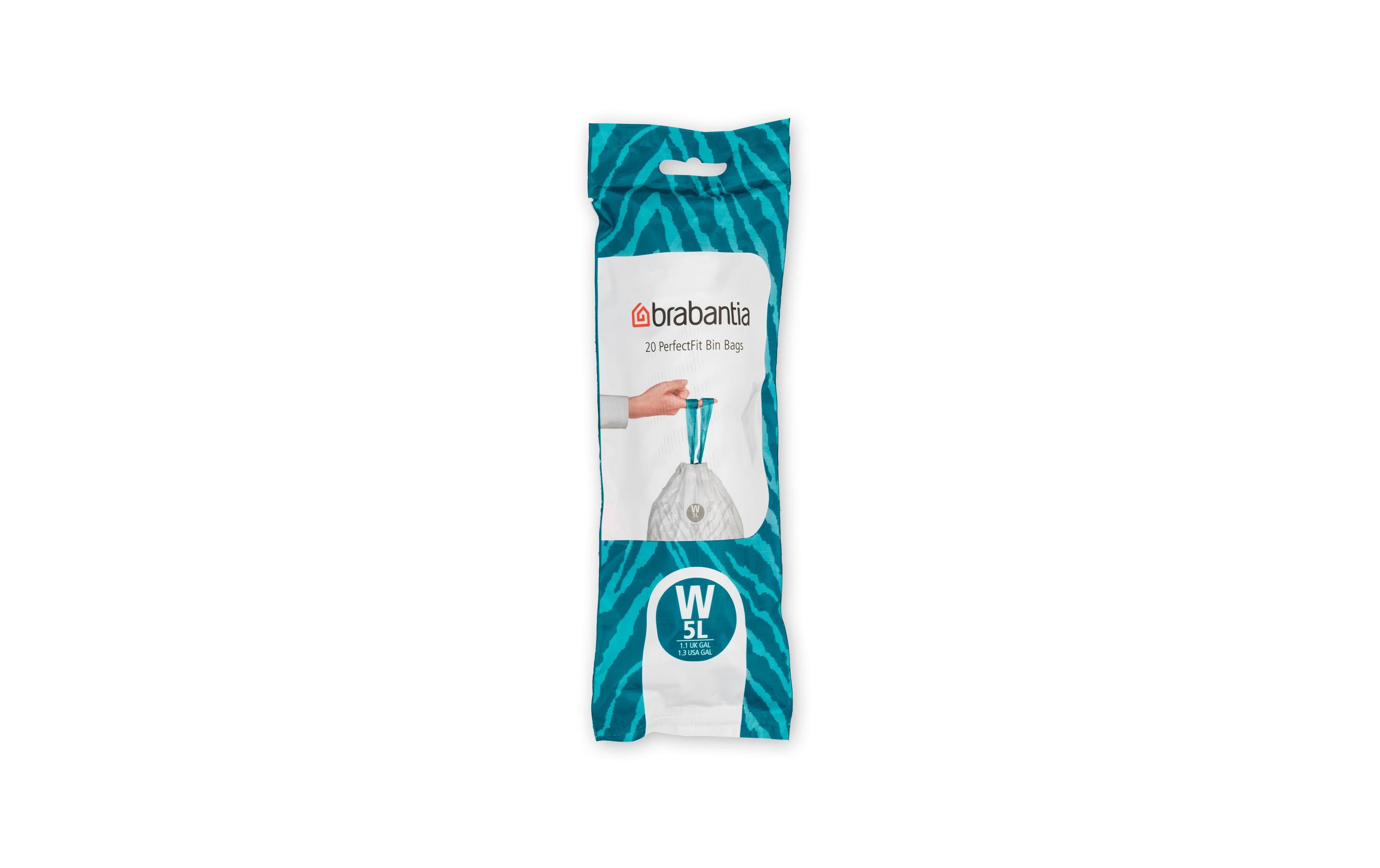 Brabantia PerfectFit 116681 Mülleimerbeutel 5 l Weiß