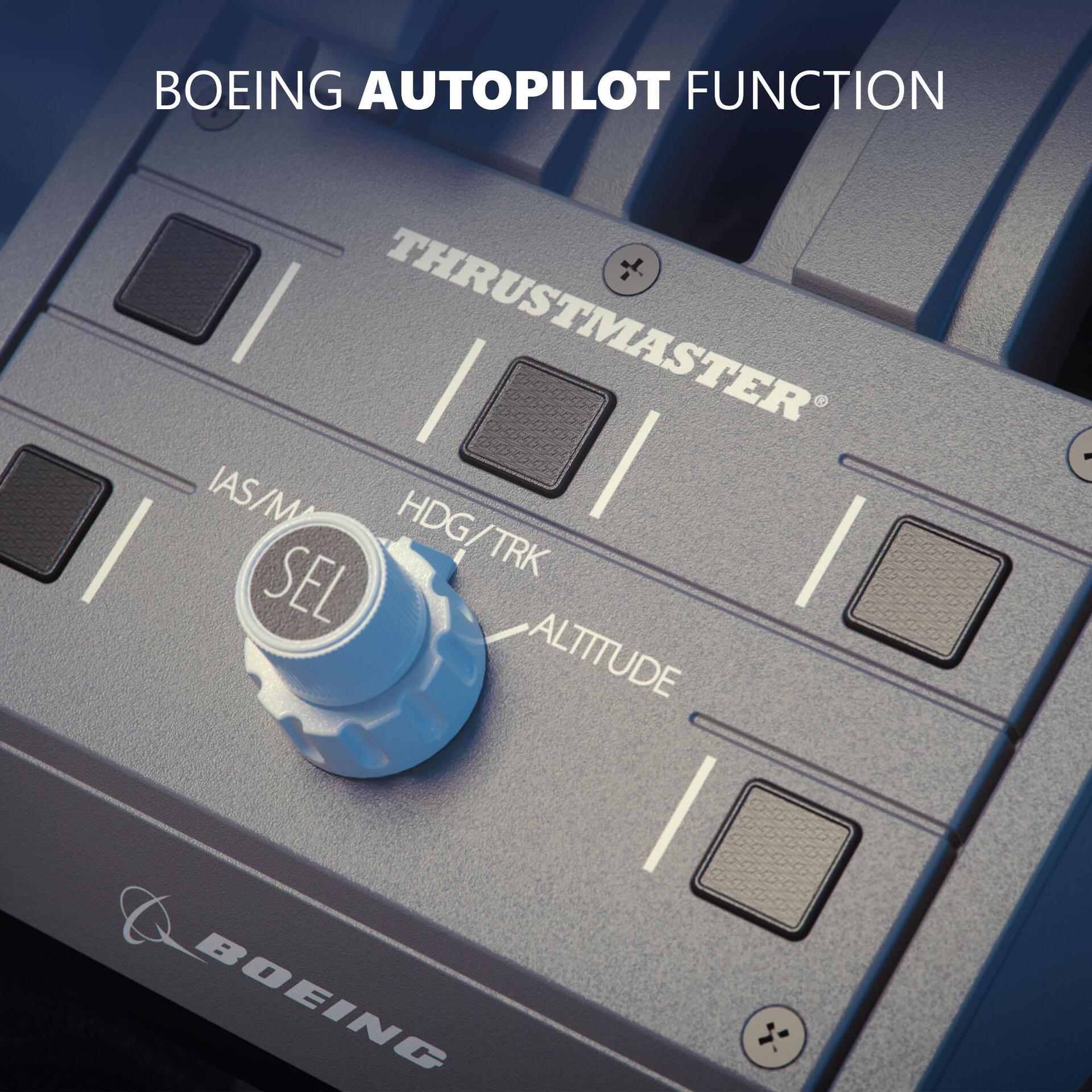 Thrustmaster TCA Yoke Pack Boeing Edition - Yoke und Schubhebel Schwarz, Grau