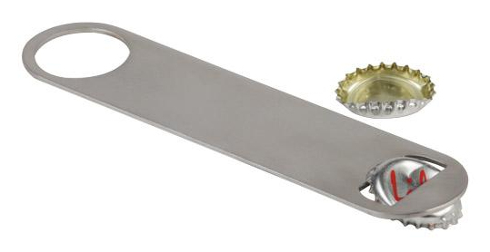 APS Kellner-Flaschenöffner 93122 Edelstahl matt poliert magnetisch 180 mm