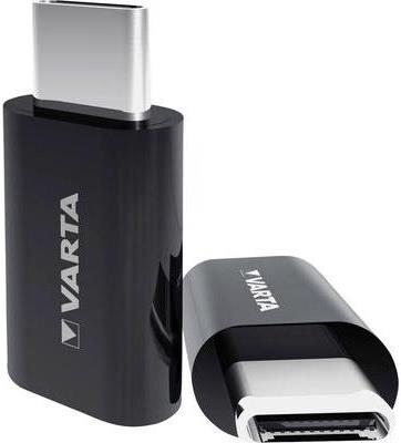 Varta 57945101401 Micro USB USB Type C Schwarz Kabelschnittstellen-/adapter (57945101401)