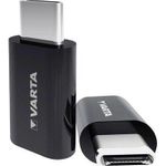Varta 57945101401 Micro USB USB Type C Schwarz Kabelschnittstellen-/adapter (57945101401)