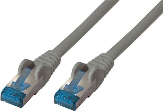 S-Conn Cat6a 0.5m Netzwerkkabel Grau 0,5 m S/FTP S-STP 75711-0.5