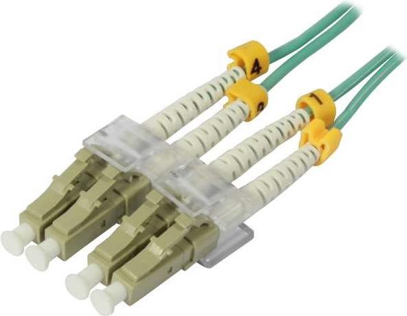 Synergy 21 S216738 Glasfaserkabel 1,5 m 2x LC OM3 Aqua-Farbe (S216738)