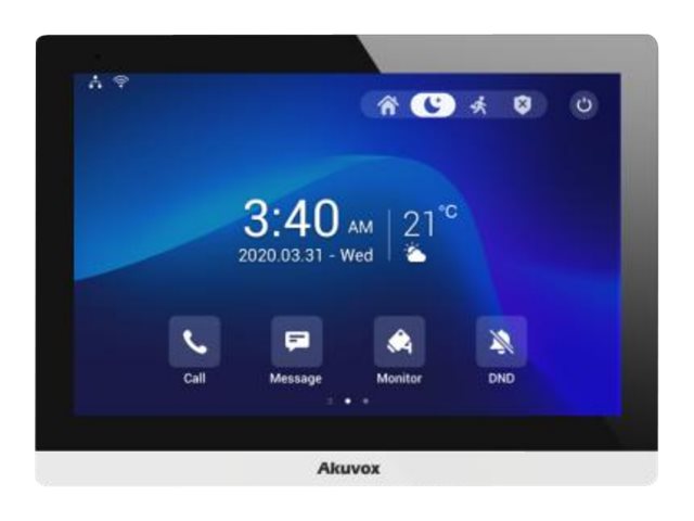Akuvox C319S Indoor Station 10" Touchscreen Android PoE Weiß