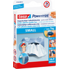 tesa Powerstrips SMALL, Haltekraft: max. 0,75 kg einfache Montage und rückstandsfreies Ablösen ohne (57550-00014-00)