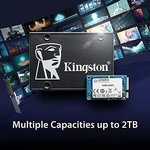 Kingston KC600 mSATA SSD 512 GB SATA 6Gb/s 3D TLC