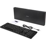 Perixx PERIBOARD-317 R DE B Kabelgebunden Tastatur Deutsch, QWERTZ Schwarz Beleuchtet (12011)