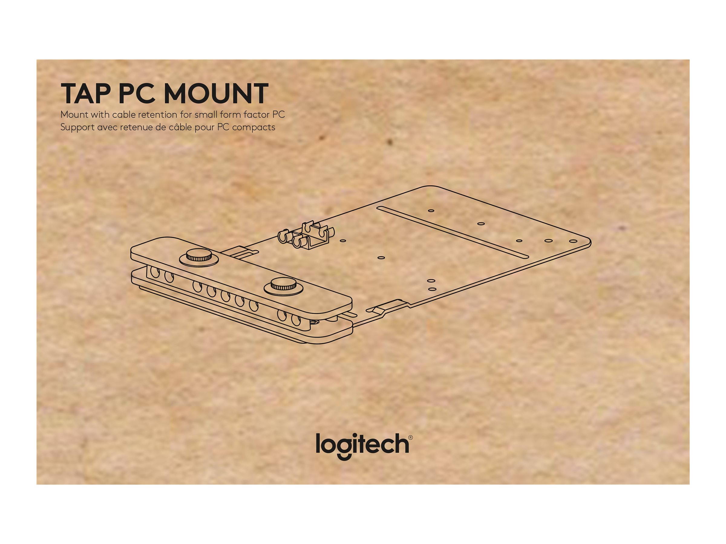 Logitech Tap PC Mount Offwhite