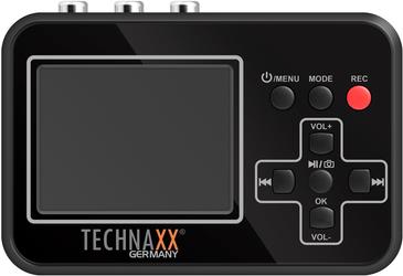 Technaxx 4980 Digitaler Videorekorder (DVR) Schwarz (4980)