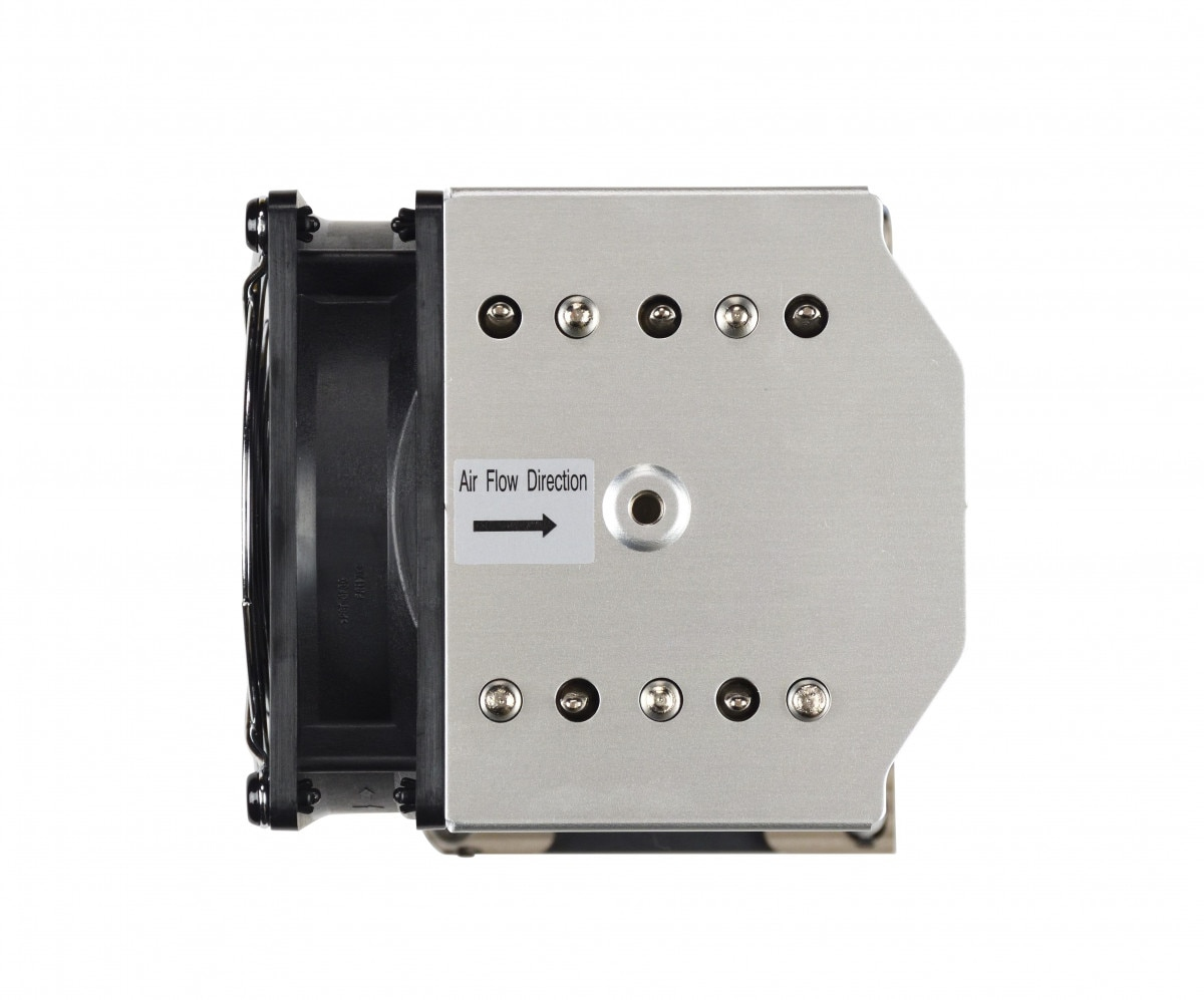 Supermicro SNK-P0071APS4 4U Aktiv CPU-Kühler SYS-5049A-T Aluminium, Schwarz