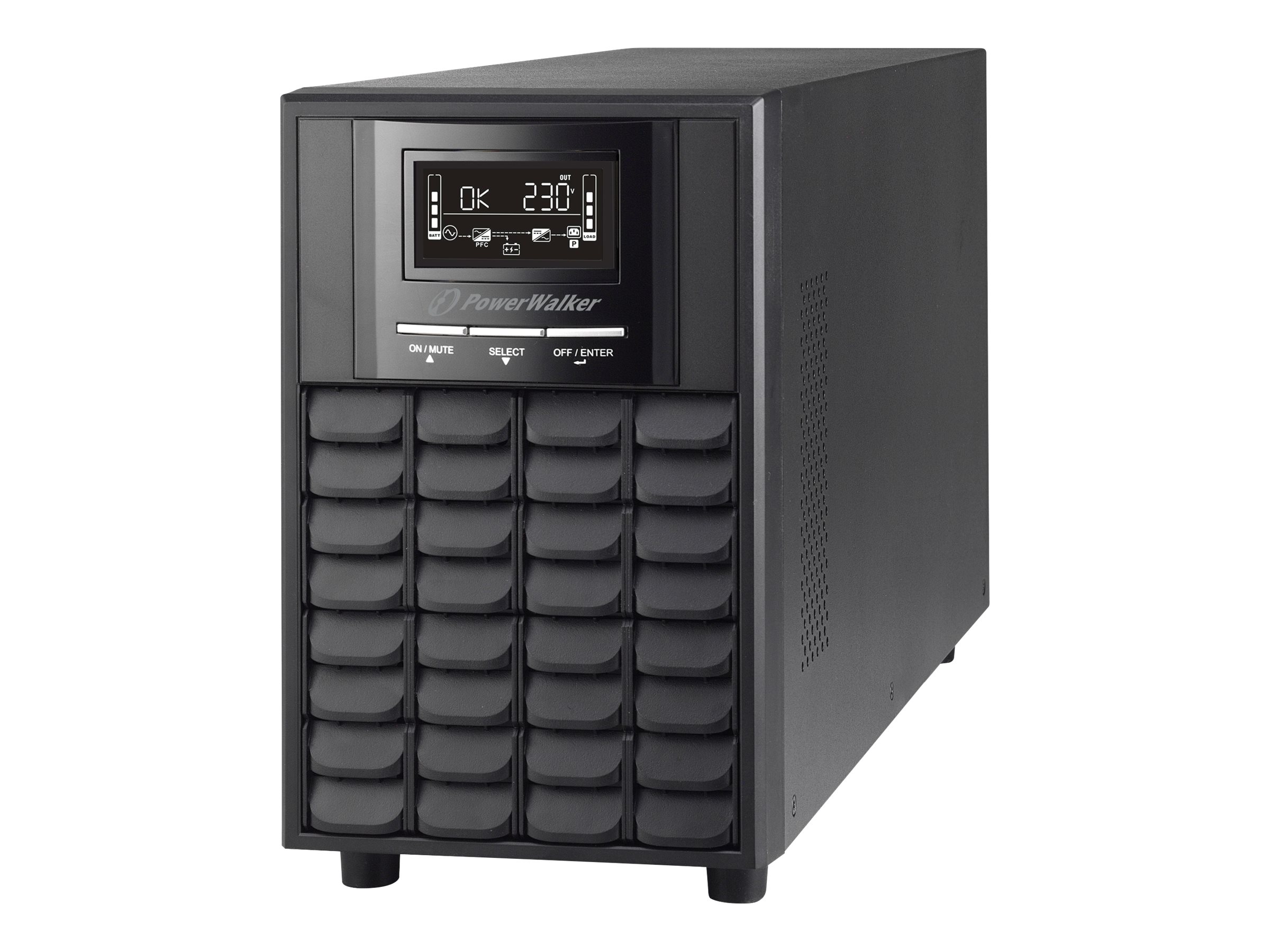 PowerWalker VI 3000 CW Line-Interactive USV 3000 VA 2100 W Schwarz