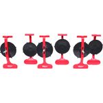 KS TOOLS Zierleisten-Montagesauger-Satz, 6-tlg., Ã˜ 85mm (140.1020)