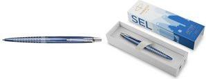 PARKER Druckkugelschreiber JOTTER Special Edition Seoul Strichstärke: M, Strichfarbe: blau, Schaft aus Edelstahl - 1 Stück (2221600)