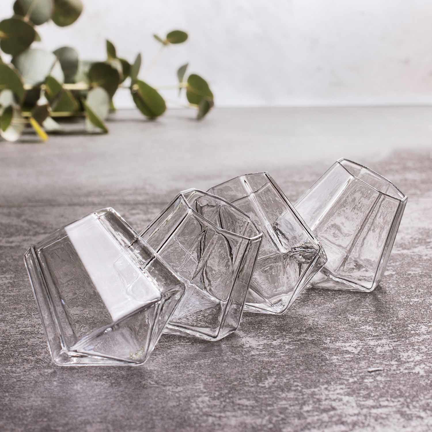 Thumbs Up Mad Monkey Shot Gläser "Diamond" 4er Set Transparent
