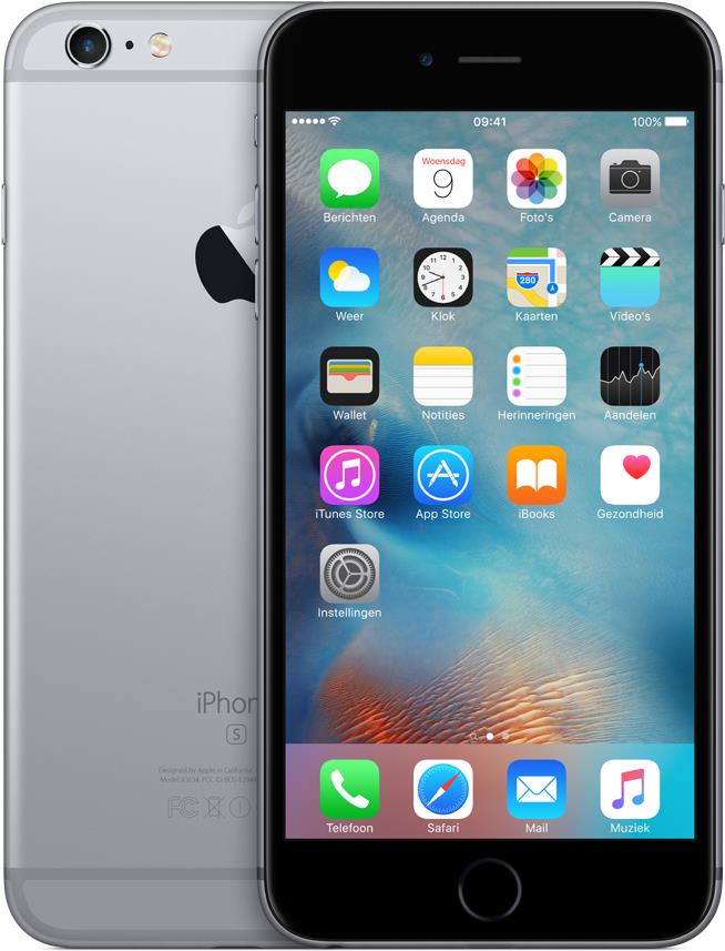 Apple iPhone 6s Plus 128GB Spacegrey 5.5" 13,94cm retail (MKUD2ZD/A)
