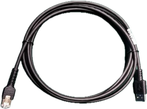 Zebra Verbindungskabel, USB Verbindungskabel USB, Länge: 2,1m, gerade (CBL-U10755-01)