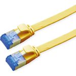 VALUE Patchkabel Kat.6A (Class EA) FTP, extra-flach, gelb, 3 m (21.99.2133)