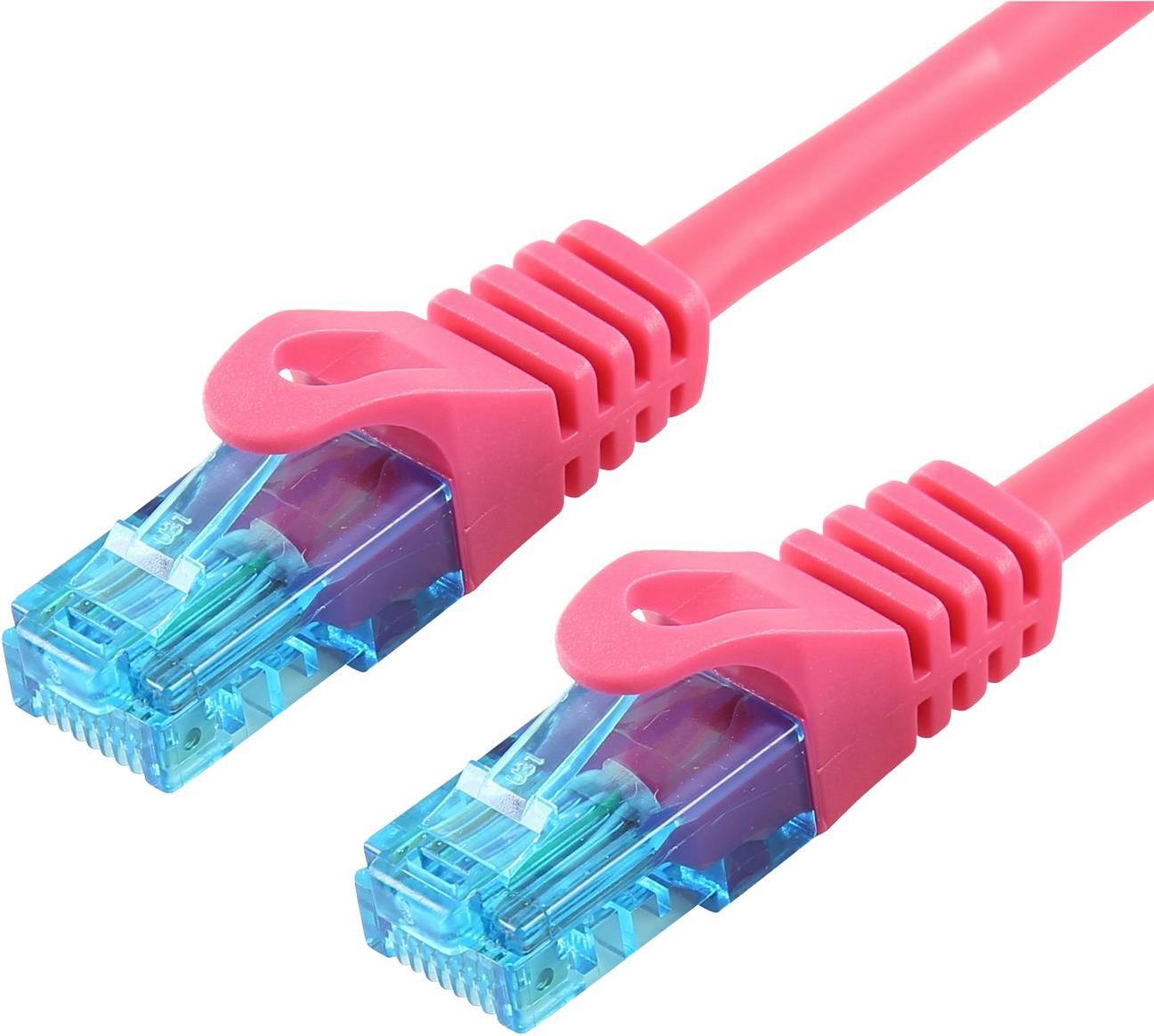 LOGON TCU55U030M Netzwerkkabel Magenta 3 m Cat5e U/UTP (UTP) (TCU55U030M)