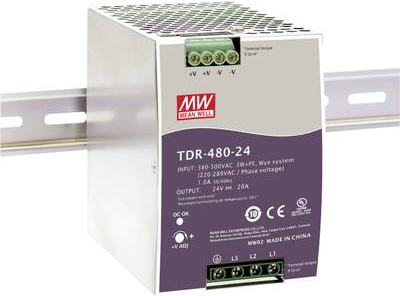 MEAN WELL TDR-480-48 Netzteil & Spannungsumwandler 480 W (TDR-480-48)