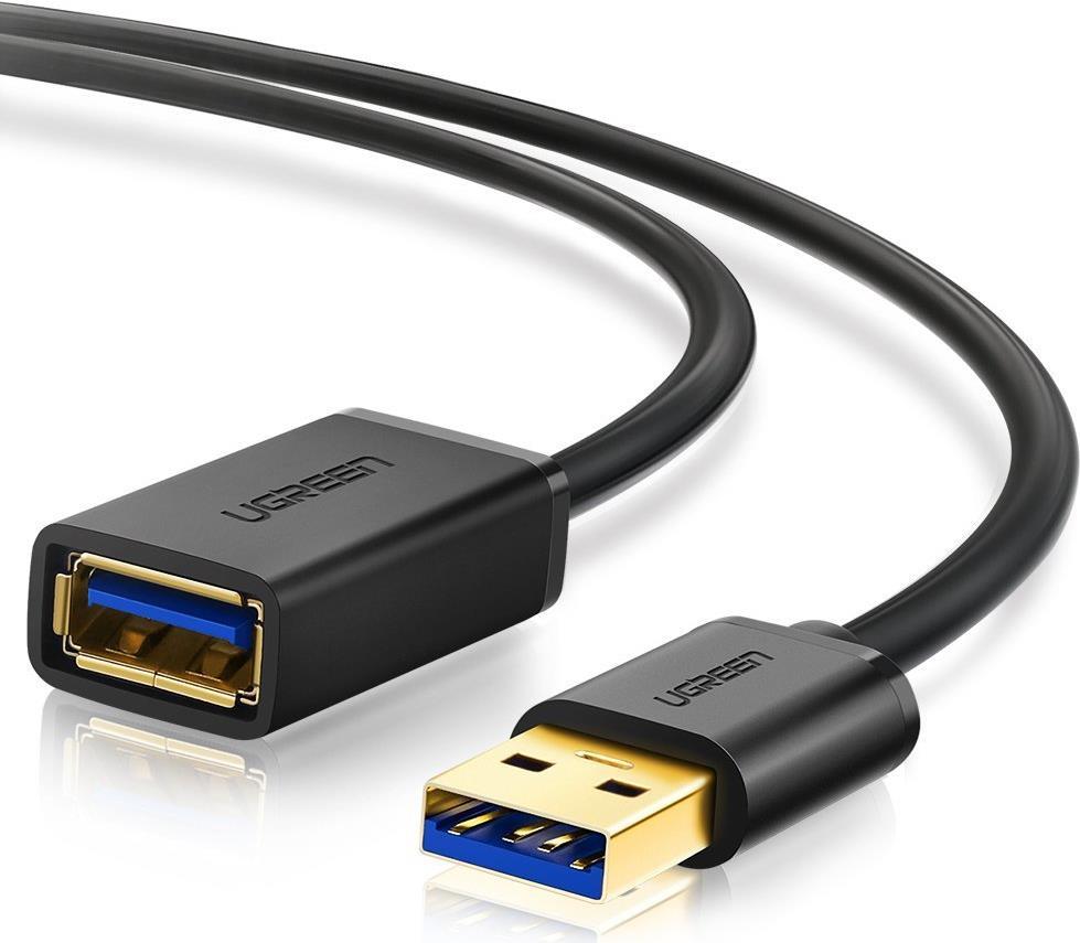 Ugreen 10368 USB Kabel 1 m USB 3.2 Gen 1 (3.1 Gen 1) USB A Schwarz (10368)