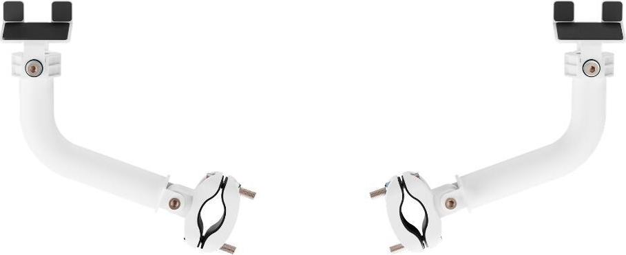 Oplite ScreenLockPro Monitor-Zusatzhalter OP-SLPW-S8R8 für 45-57" Bildschirme weiß