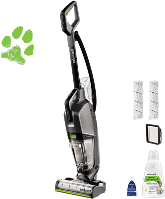 Bissell Crosswave HydroSteam Pet Pro All-in-one Multi-Surface Cleaner, Pilkas (3528N)