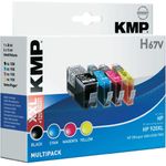 Edding Tinte ersetzt HP 920, 920XL Kompatibel Kombi-Pack Schwarz, Cyan, Magenta, Gelb EDD-425 18-425 (18-425)