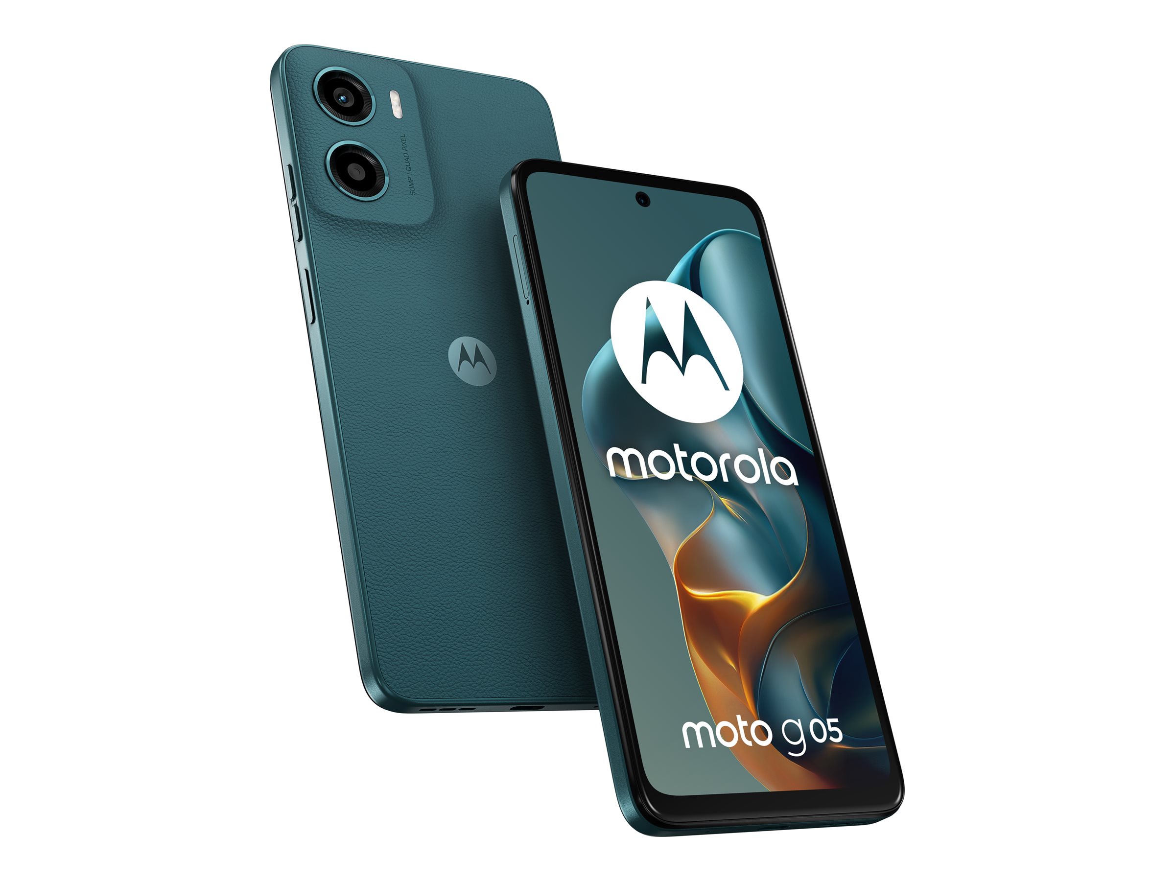 Motorola moto g05 Smartphone 4 GB RAM 256 GB 6,67" Android 15 Forest Green