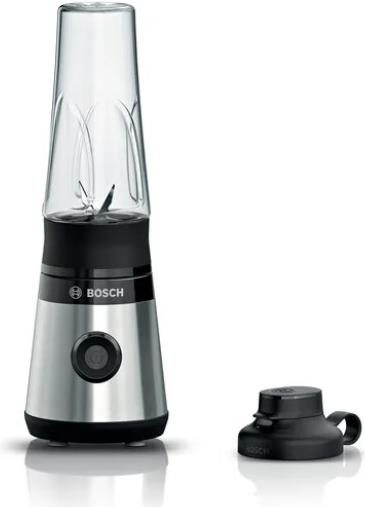 Bosch Serie 2 MMB2111M Mixer 0,6 l Sport-Mixer 450 W Schwarz - Edelstahl (MMB2111M)