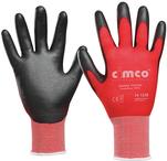 Cimco Skinny Touch grau/rot 141238 Nylon Arbeitshandschuh Größe (Handschuhe): 10, XL EN 388 1 Paar (141238)
