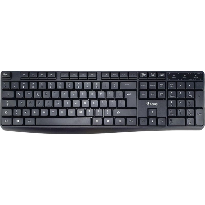 Equip Kabelgebundene USB Tastatur US/International layout QWERTY 