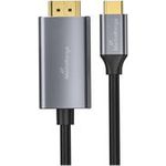 MediaRange USB Type-C® 3.2 Gen. 1x1 auf HDMI? Video-Adapterkabel 1,8m (MRCS217)