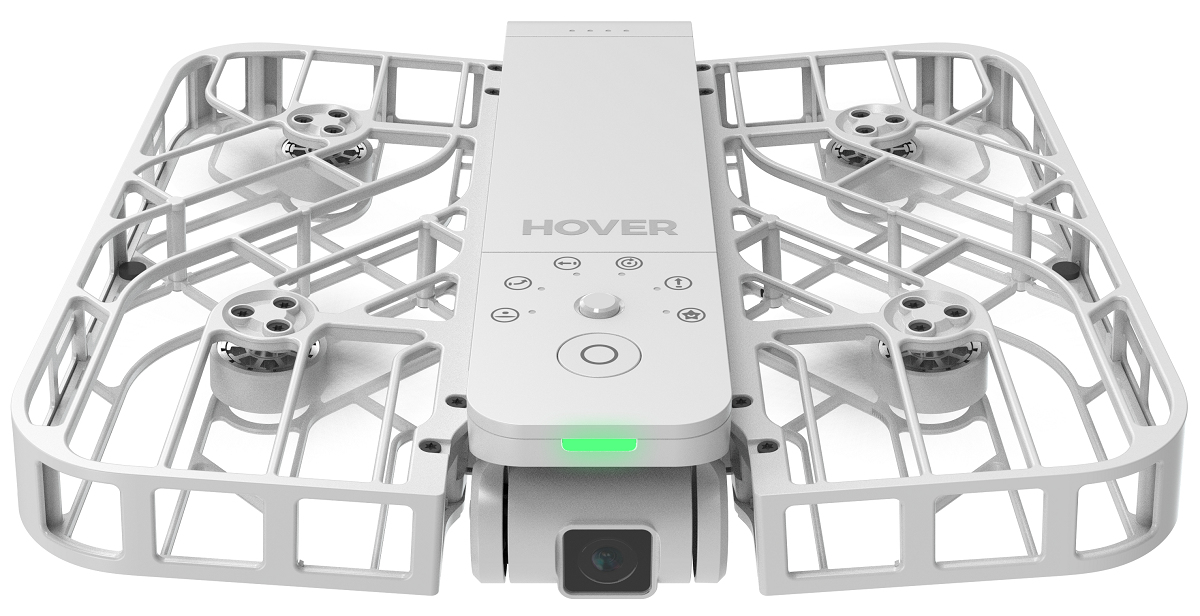 HOVERAir X1 Combo Quadrocopter 2704 x 1520 Pixel 32 GB Weiß