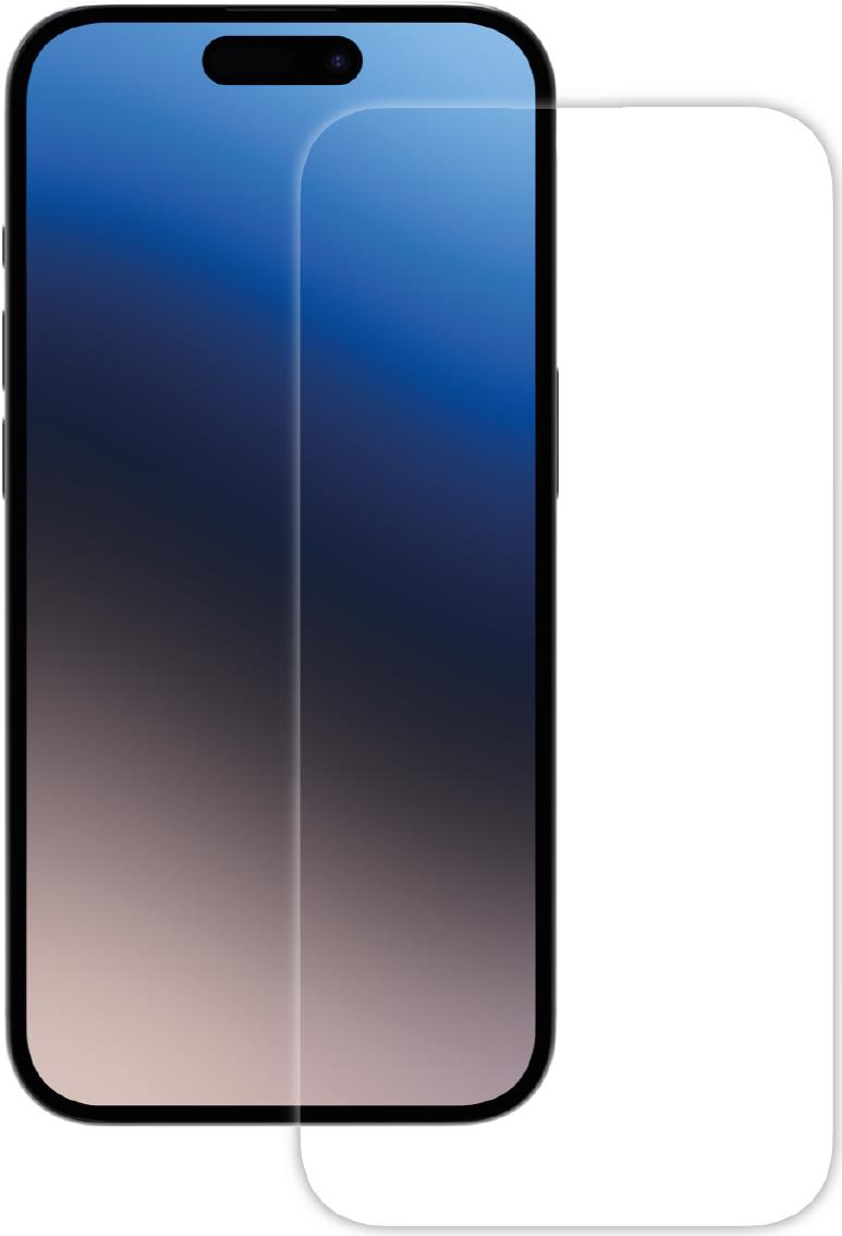 Vivanco 2D Displayschutzglas für iPhone 15 Pro (63939)