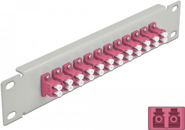 Delock Patch Panel LC Duplex MM X 12 (66790)